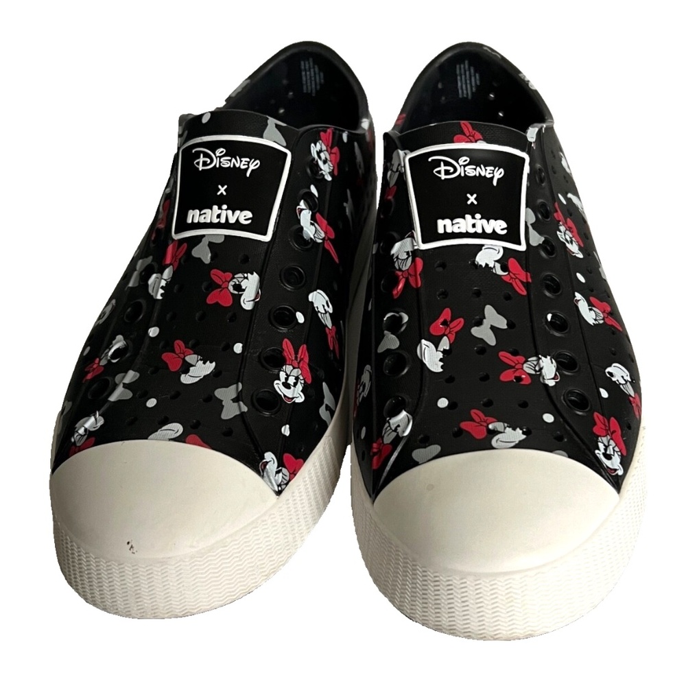 Native X Disney Shoes Minnie Mouse Womens Size 10 Mens Size 8 Slip on